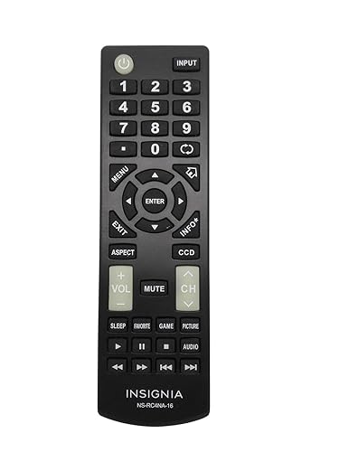 Insignia Tv Remote Control Insignia Ns Rc4Na 16 Nsrc4Na16 Led Tv Remote Control For Ns 55D420Na16 Ns 60E440Na16 Ns 60E440Mx16 Ns